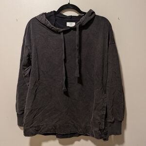 Arie XS Charcoal Gray Hoodie